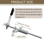 Automotive Sheet Metal Dent Repair Tool Paint Parallel Marking Tool - Image 3