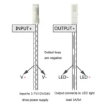 Closet And Cabinet Dimmable Tactile Split Control Sensor Switch Controller - Image 3