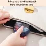 Mini Portable Double Compartment Sealed Medicine Organizer - Image 5