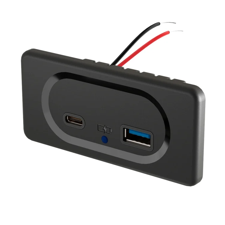 QC3.0 +PD3.0 Motorcycle Car Modified TYPE-C Charger