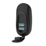 12-24V Bus Handlebar Installed USB Fast Charging Charger