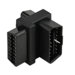 OBDII 16Pin 1 To 2 Extension Cable Adapter Plug - Image 2