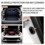 10pcs Car Door Shock-Absorbing Cushion Pad Enlarged Sound-Proof Silicone Pad - Image 6