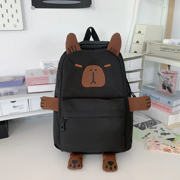 Cute Students Large Capacity Versatile Backpack Niche Shopping Daypack