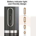 3 In 1 Automatic Wireless Italian Capsule Coffee Machine Portable Rechargeable Heating Coffee Maker - Image 8