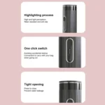 3 In 1 Automatic Wireless Italian Capsule Coffee Machine Portable Rechargeable Heating Coffee Maker - Image 10