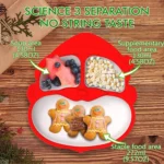 7-in-1 Silicone Children Tableware Set Christmas Gift - Image 5