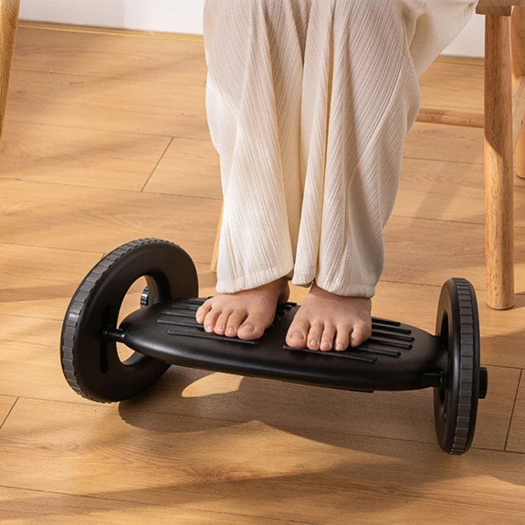 Adjustable Rocking Footrest Home Office Massage Foot Pedal