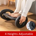 Adjustable Rocking Footrest Home Office Massage Foot Pedal - Image 3