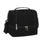 Double-Layer Outdoor Fresh Cooler Bag Mommy Bottle Bag Portable Lunch Insulated Bag