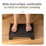 Double-row Roller Massage Foot Pedal Footrest Under the Table - Image 4