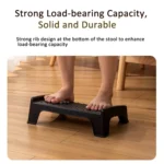 Double-row Roller Massage Foot Pedal Footrest Under the Table - Image 5