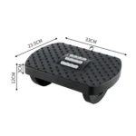 Mini Semicircular 180 Degree Swing Footstool Massage Footrest With Handle - Image 8