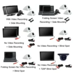 5 Inch AHD Video Monitor Car Reversing High-Definition Camera - Image 2