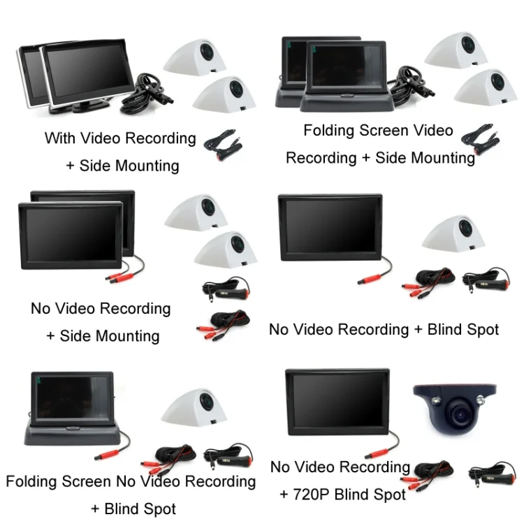 TBD06053284_B1.webp 5 Inch AHD Video Monitor Car Reversing High-Definition Camera - Image 2