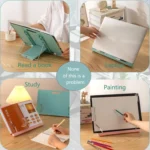 Student Reading Stand Desktop Adjustable Book Holder Folding Tablet Stand - Image 6