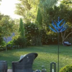 Metal Iron Windmill Crafts Outdoor Gardening Decorative Ground Planter - Image 6