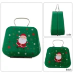 Christmas Decorations Handbag-shaped Candy Box Children Gift Iron Box - Image 3
