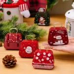 Christmas Decorations Handbag-shaped Candy Box Children Gift Iron Box - Image 5