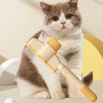 Knotting Hair Removal Cat Comb Pet Self-Cleaning Detangling Comb - Image 2