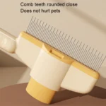 Knotting Hair Removal Cat Comb Pet Self-Cleaning Detangling Comb - Image 4