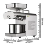 Household Small Automatic Stainless Steel Hot And Cold Oil Press Machine - Image 3