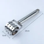 Stainless Steel Home Steak Tenderizer Kitchen Rolling Meat Loosening Tool - Image 2