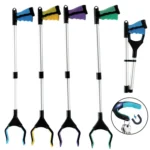 31.9 Inch Magnetic Foldable Litter Reachers Pickers Extra Long Grabber Stick - Image 2