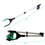 31.9 Inch Magnetic Foldable Litter Reachers Pickers Extra Long Grabber Stick - Image 3