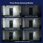 Outdoor Solar Wall Light Patio Sensor Lamp - Image 6
