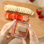 Multifunctional Household Kitchen Fruit And Vegetable Slicer With Push Plate - Image 9