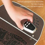 EMS Foot Massager Pad Foldable Pulse Foot Massage Mat Microcurrent Foot Physical Therapy With RC - Image 7