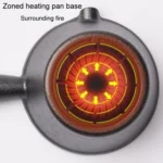 Mini Hot Oil Skillet Wooden Handle Cast Iron Pot Household Omelette Pan - Image 5