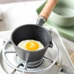 Mini Hot Oil Skillet Wooden Handle Cast Iron Pot Household Omelette Pan - Image 6