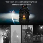 15W Electric Motorcycle External Strong LED Headlight - Image 6