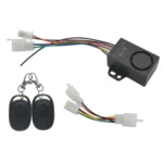 48-72V Electric Motorcycle One-Button Start Remote Lock Anti-Theft Alarm