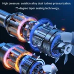 Electric Vehicle Lighting Tire Air Pump Tire Pressure Detection - Image 7