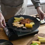 Cast Iron Threaded Grill Pan Outdoor Non-Stick Frying Pan Uncoated Teppanyaki Pot - Image 8