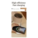Multifunctional Magnetic LED Smart Projection Desk Lamp with Wireless Charging Function - Image 6