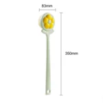 Household Bathroom Long Handle Soft Bristle Flower Shower Brush - Image 3