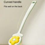 Household Bathroom Long Handle Soft Bristle Flower Shower Brush - Image 4