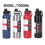 304 Stainless Steel Insulated Water Cup Handheld Large Capacity Outdoor Sports Kettle Vacuum Water Bottle - Image 3