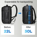 WEIXIER B726 Simple Expandable Double-Shoulder Backpack Large Capacity Business Casual Bag - Image 11
