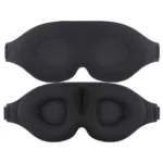 4 In 1 3D Sleep Eye Mask Memory Foam Non-pressure Shading Sleeping Blindfold - Image 2