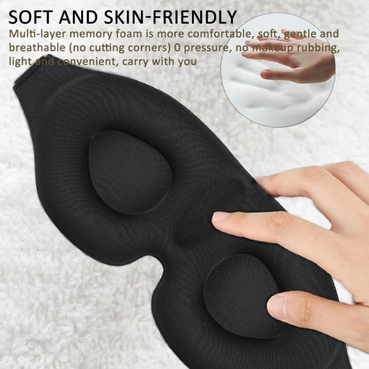 TBD06053597_B6.webp 4 In 1 3D Sleep Eye Mask Memory Foam Non-pressure Shading Sleeping Blindfold - Image 7