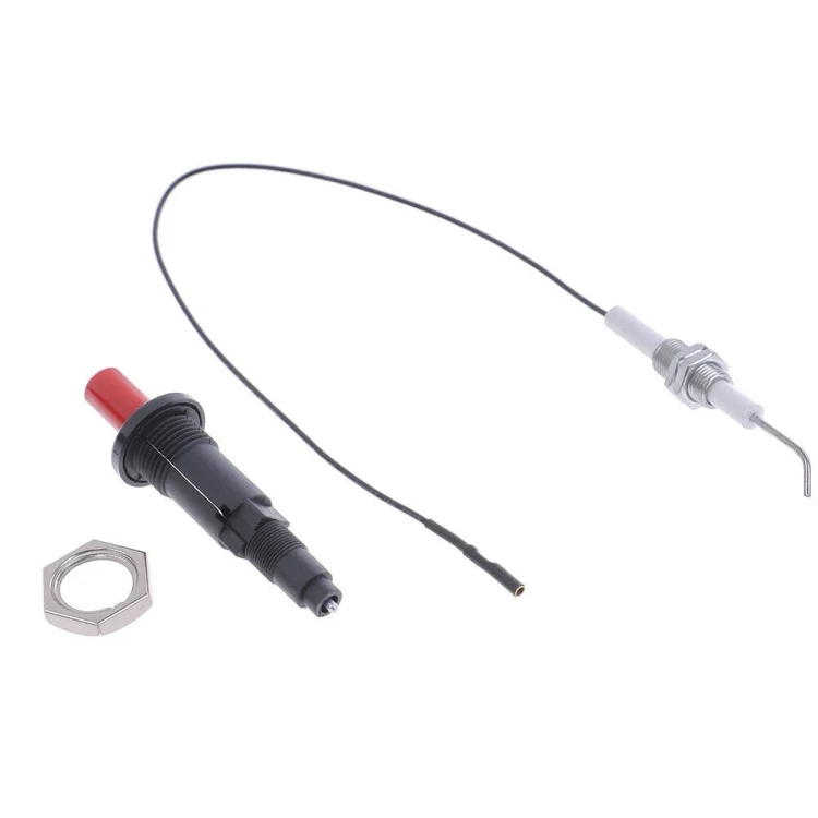 TBD06053627_B1.webp Gas Stove Push-type Ceramic Igniter Curved Needle Spark Plug - Image 2