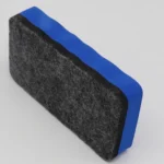 2pcs /Pack Magnetic EVA Felt Cloth Whiteboard Eraser Rectangular Wave Edge Blackboard Eraser 10.2x5.5x2cm - Image 3