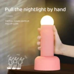 Hand Pull Night Light Rechargeable Bedroom Bedside Sleeping Lamp - Image 3