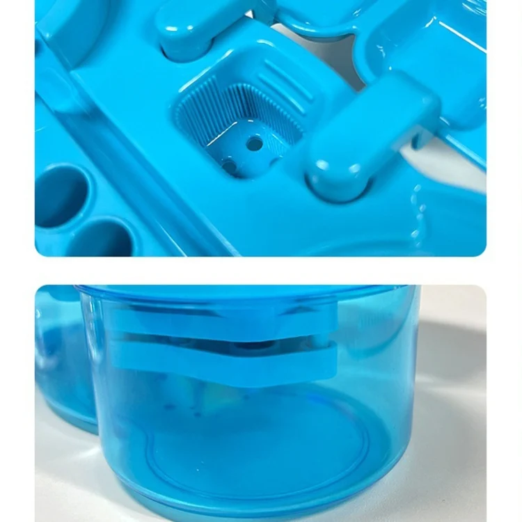 TBD06053725_B8.webp Painting Brush Washer with Drain Cleaner and Holder, 8 Palette Wells - Image 9