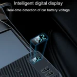 C29 9 In 1 Car Cigarette Lighter Powerful Fast Charger With Voltage Display - Image 6